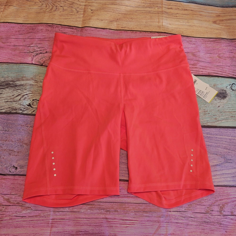 XL Old Navy Coral Pink Workout Bike Shorts #0653